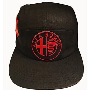 ALFA ROMEO 1000 MIGLIA CAMP CAP (Black) HAT